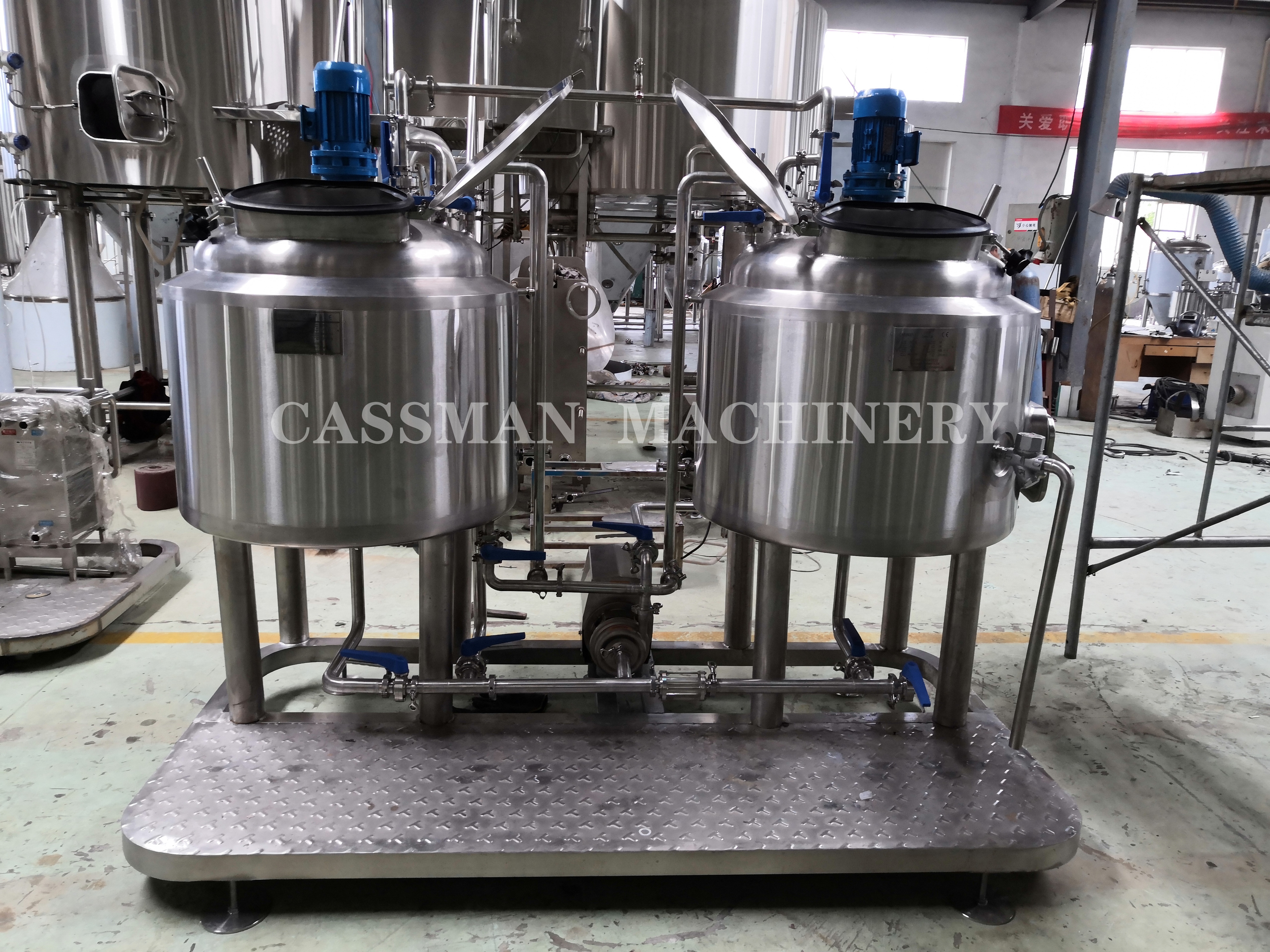 200L电加热糖化系统